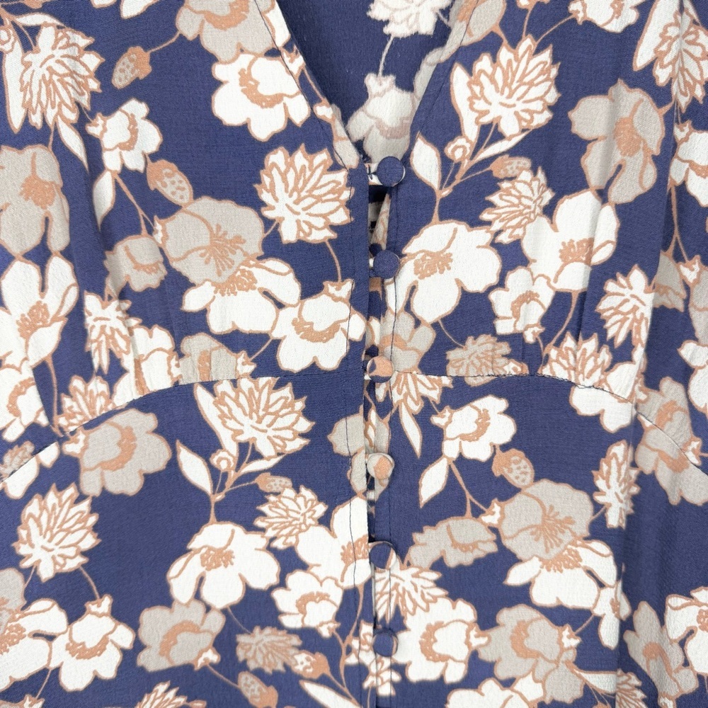 Sanctuary Florence Short Sleeve Maxi Dress in Stencil Floral Print Size 4 - Picture 5 of 10